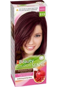 Obrázok pre MM Beauty Colour Sense permanentná farba na vlasy S13 - mahagónová (125ml)