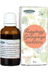 Obrázok pre Dr. Milesz imelová a hlohová tinktúra (30ml)
