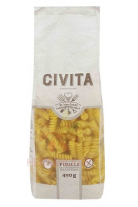 Civita Bezlepkové kukuričné cestoviny fusilli (450g) Obrázok pre Civita Bezlepkové kukuričné cestoviny fusilli (450g)