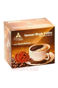 Obrázok pre Ayura Black Coffee Mix instantná káva s hubou Ganoderma a steviou (10ks)