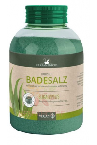 Obrázok pre Herbamedicus Soľ do kúpeľa s eukalyptusovým olejom (575g)