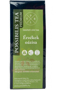 Obrázok pre Possibilis Oáza zmyslov Ochutený zelený čaj sypaný (75g) 