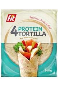 Obrázok pre Fit Proteínové Tortilla placky 4ks (240g) 