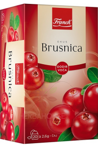 Obrázok pre Franck Ovocný čaj s brusnicovou príchuťou porciovaný (20ks)