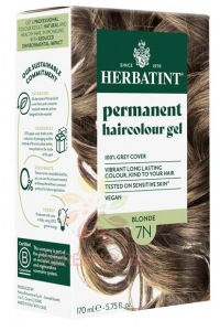 Obrázok pre Herbatint Prírodná permanentná farba na vlasy 7N - blond (170ml)