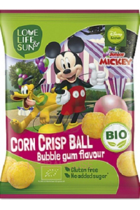 Obrázok pre LLS Bio Bezlepkový Mickey kukuričný snack s príchuťou žuvačky (30g)