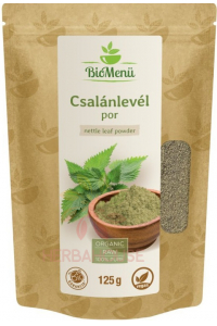 Obrázok pre BioMenü Bio RAW Žihlavový list prášok (125g) 