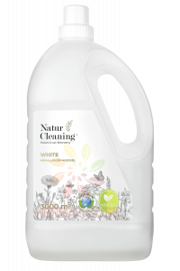 Obrázok pre Natur Cleaning White Hypoalergénny prací gél na biele prádlo (3000ml)