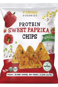 Obrázok pre Popcrop Pyramids Bezlepkový proteínový chips s príchuťou sladkej papriky (60g)