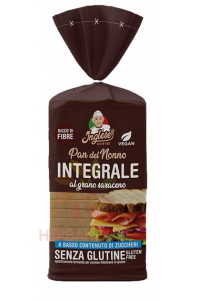 Obrázok pre Inglese Pan Del Nonno Bezlepkový hnedý chlieb s celozrnnou pohánkovou múkou (300g)