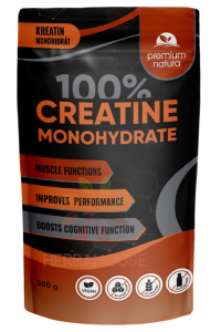 Obrázok pre Premium Natura Kreatin Monohydrát prášok (500g)