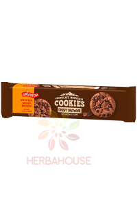 Obrázok pre Griesson Chocolate Mountain Cookies Crispy Brownie Sušienky s kúskami čokolády (150g)