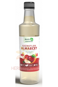 Obrázok pre Multi 4U Jablčný ocot nefiltrovaný, nepasterizovaný (500ml)
