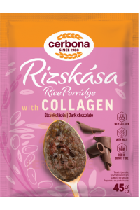 Obrázok pre Cerbona Ryžová kaša s kolagénom a inulinom tmavá čokoláda (45g) 