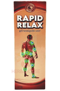 Obrázok pre Sun Moon Rapid relaxačný gél na telo s extra silným hrejivým účinkom na svaly a kĺby (50g)