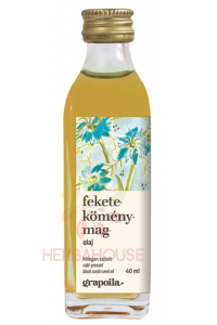 Obrázok pre Grapoila Olej z čiernej rasce (Nigella Sativa) lisovaný za studena (40ml)