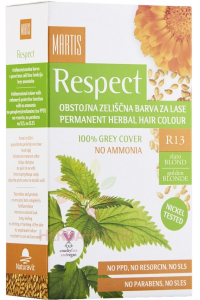 Obrázok pre Naturavit Martis Respect Farba na vlasy R13 Zlatá blond (135ml)