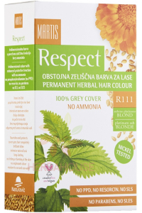 Obrázok pre Naturavit Martis Respect Farba na vlasy R111 Popolavá blond (135ml)