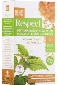 Obrázok pre Naturavit Martis Respect Farba na vlasy R11 Platinová blond (135ml)