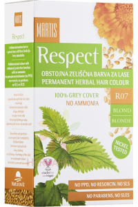 Obrázok pre Naturavit Martis Respect Farba na vlasy R07 Blond (135ml)