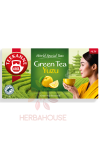 Obrázok pre Teekanne Green Tea Yuzu zelený čaj s príchuťou japonského citrusového ovocia Yuzu (20ks)