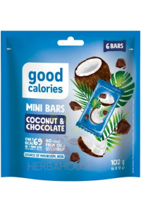 Obrázok pre Good Calories Datlové mini tyčinky kokos a čokoláda (102g) 