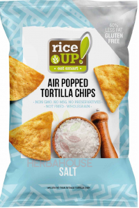 Obrázok pre Rice Up Bezlepkový Tortilla chips kukuričný s morskou soľou (60g)