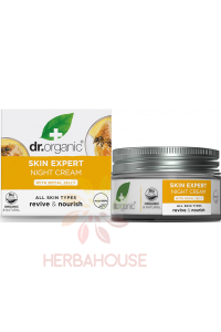 Dr. Organic Royal Jelly Bio Hydratačný Nočný krém na tvár s materskou kašičkou (50ml) Obrázok pre Dr. Organic Royal Jelly Bio Hydratačný Nočný krém na tvár s materskou kašičkou (50ml)