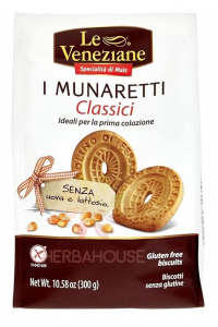 Obrázok pre Le Veneziane I Munaretti Bezlepkové maslové sušienky (300g)