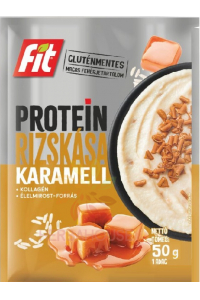 Fit Protein Bezlepková Ryžová kaša karamelová s kolagénom a proteínom (50g) Obrázok pre Fit Protein Bezlepková Ryžová kaša karamelová s kolagénom a proteínom (50g)