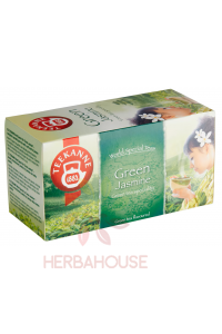 Obrázok pre Teekanne Green Jasmine zelený čaj s jemnou vôňou kvetov jazmínu porciovaný (20ks)