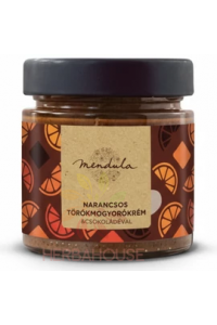 Mendula Mandľovo-orieškový krém s pomarančom a tmavou čokoládou (180g) Obrázok pre Mendula Mandľovo-orieškový krém s pomarančom a tmavou čokoládou (180g)