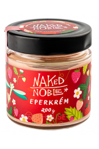 Naked Noble Vegánsky mandľovo-jahodový krém so sladidlami (200g) Obrázok pre Naked Noble Vegánsky mandľovo-jahodový krém so sladidlami (200g)