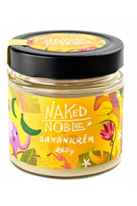Obrázok pre Naked Noble Vegánsky mandľovo-banánový krém so sladidlami (200g)