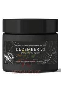 December 33 100% pražená maková pasta (200g) Obrázok pre December 33 100% pražená maková pasta (200g)