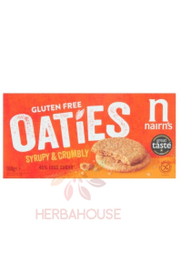 Obrázok pre Nairns Bezlepkové celozrnné ovsené sušienky s nízkym obsahom cukru (160g)