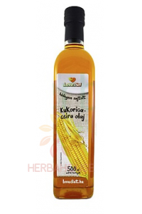 LoveDiet Olej z kukuričných klíčkov za studena lisovaný (500ml) Obrázok pre LoveDiet Olej z kukuričných klíčkov za studena lisovaný (500ml)