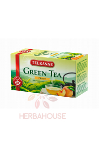 Teekanne Green Tea Peach zelený čaj s príchuťou broskyne (20ks) Obrázok pre Teekanne Green Tea Peach zelený čaj s príchuťou broskyne (20ks)