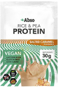 AbsoRice Vegan Proteinový prášok - slaný karamel (30g) Obrázok pre AbsoRice Vegan Proteinový prášok - slaný karamel (30g)