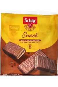 Obrázok pre Schär Snack bezlepkové čokoládové oblátky s orieškami (105g)