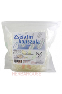 Obrázok pre N&Z Prázdne želatínové kapsuly - veľkosť 00 (500ks)