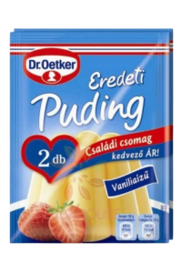 Obrázok pre Dr.Oetker Bezlepkový puding s vanilkovou príchuťou (2 x 40g)