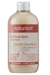 Obrázok pre Naturavit Krémový šampón na mastné vlasy (250ml)