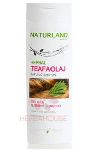 Obrázok pre Naturland Herbal výživný šampón s tea tree olejom proti lupinám a vypadávaniu vlasov (200ml)