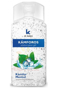 Dr. Kelen Bylinný gél s mätou a gáfrom – chladivá masáž pre svaly a kĺby (150ml) Obrázok pre Dr. Kelen Bylinný gél s mätou a gáfrom – chladivá masáž pre svaly a kĺby (150ml)