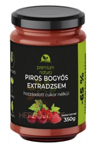 Obrázok pre Premium Natura Džem z červených bobuľových plodov bez pridaného cukru (350g)