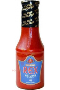 Obrázok pre Rex Kečup jemný bez cukru so stéviou (540g)