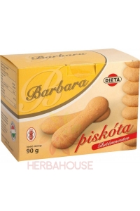 Obrázok pre Barbara Detské bezlepkové piškóty (90g)