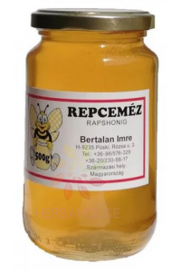 Obrázok pre Bertalan Maďarský repkový med (500g)