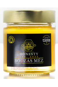 Obrázok pre Honesty Agátový med zrejúci na bazovom lôžku (310g)
